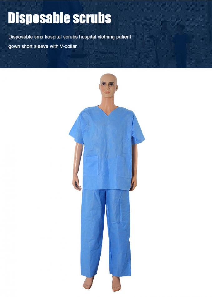 Устранимый уход SMS Scrubs формы нянчит Unisex больницу Scrub костюм
